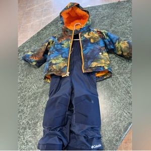 ❄️Columbia Toddler Winter Coat and Snowpants Set❄️